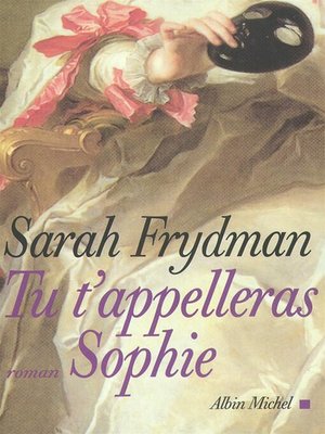 cover image of Tu t'appelleras Sophie